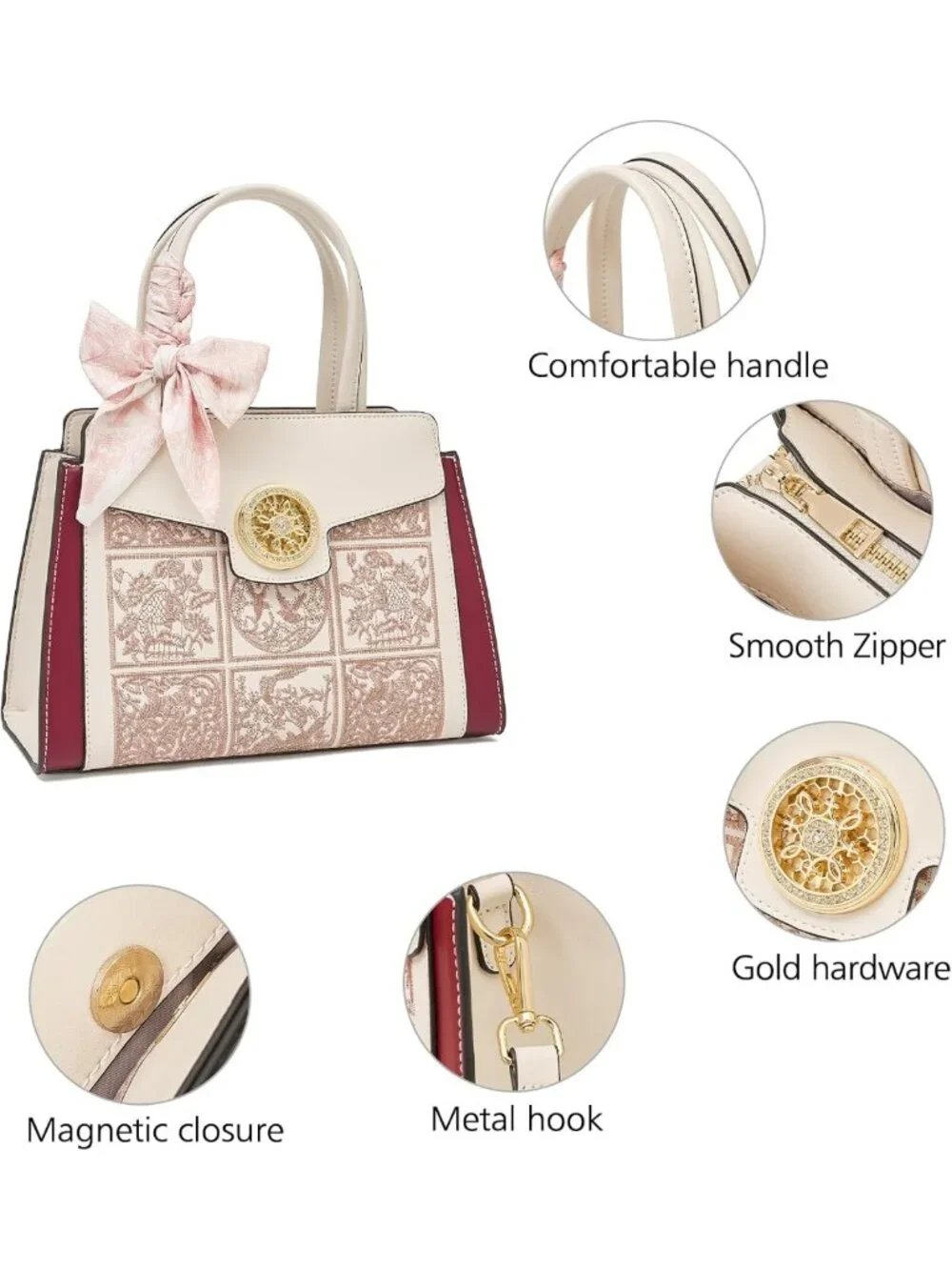 Stylish Designer Leather Satchel Handbags for Women - Chic Purses for Every